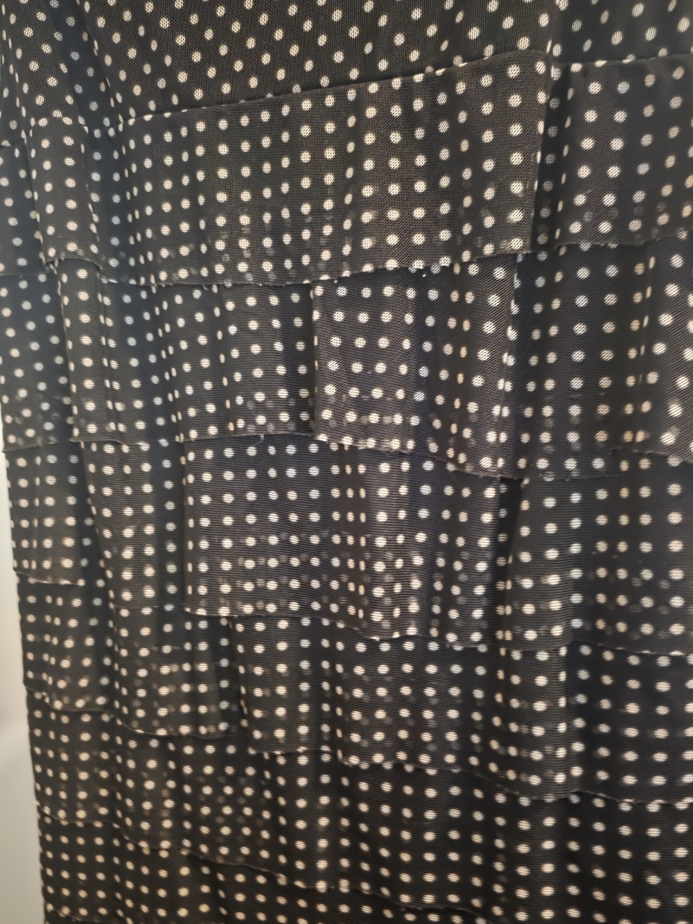 Size 18 Brown Polka Dot Midi Dress - Picture 3 of 4